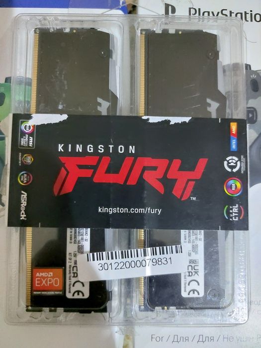 Оперативная память Kingston Fury 32gb ddr5 ОЗУ