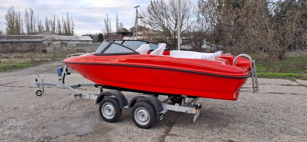Катер Касатка vt 530 "красная фурия