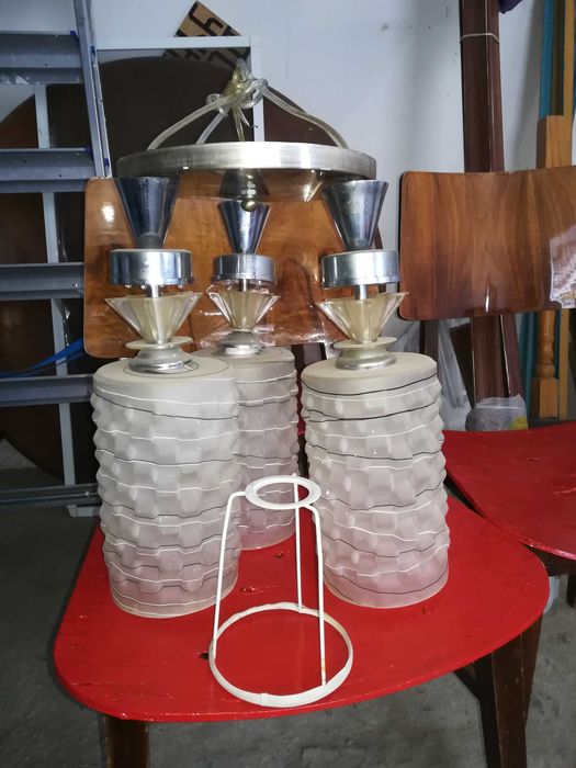 Люстры,плафоны винтажные Чехословакия