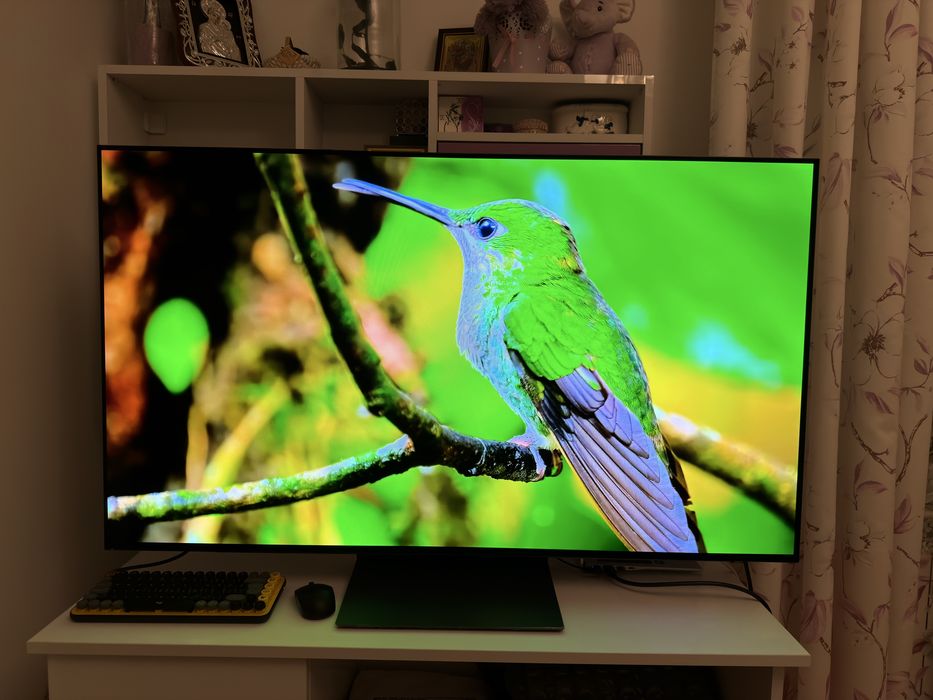 GARANTIE - Televizor SAMSUNG OLED 55S90D 138cm Smart 4K Ultra HD 100Hz
