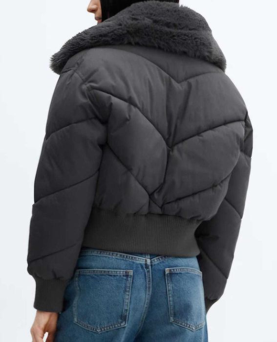 Женская куртка-бомбер MANGO XL