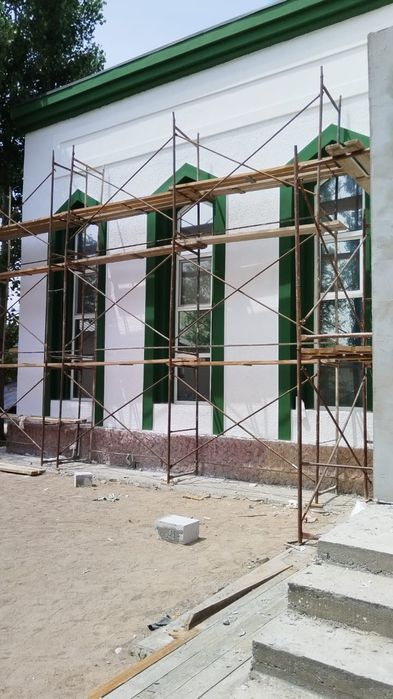 Фасадные леса, аренда лесов