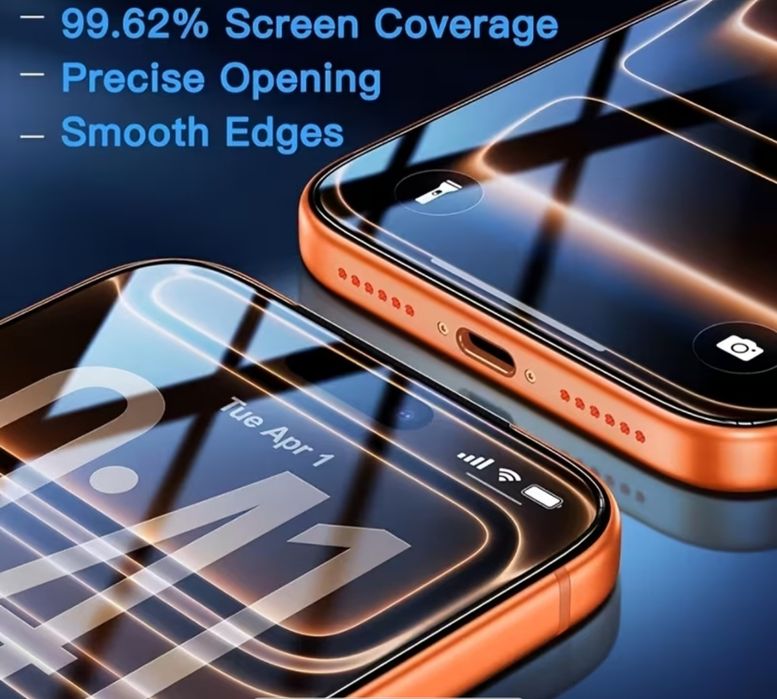 IPhone 18pro ,18pro max стъклен протектор 9D