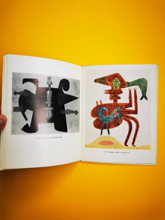 Victor Brauner carte album arta expozitie Le Point Cardinal Paris 1963