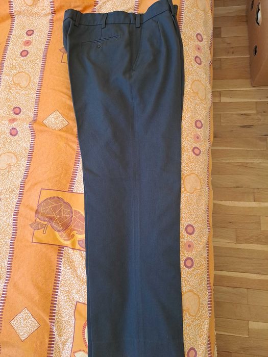 Мъжки тъмносив широк панталон нов размер L