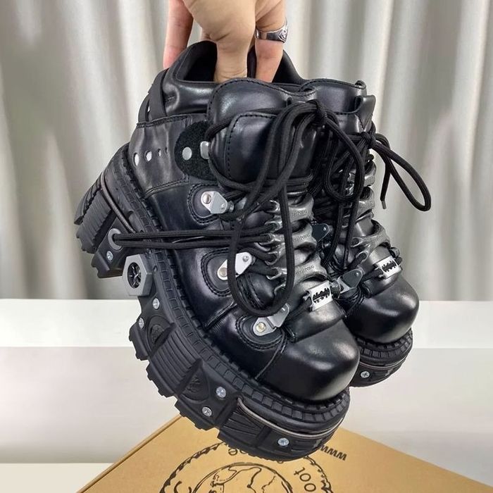 Женские Готические  ботинки