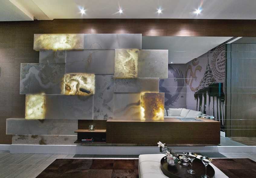 Onix натуральный камень, каменный шпон