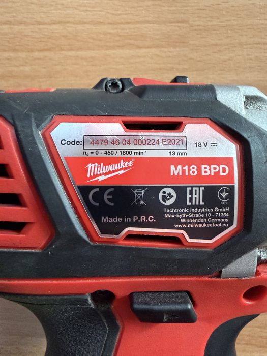 Milwaukee M18BPD-0 Masina de gaurit/insurubat cu percutie compacta M18