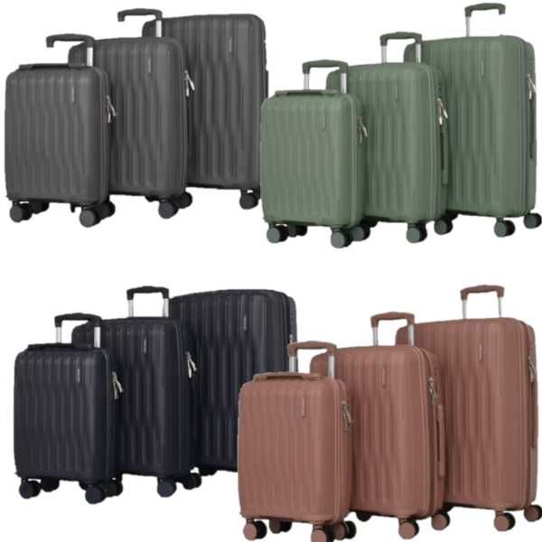 Комплект куфари Mercado Trade, 3бр., 1033, Различни цветове