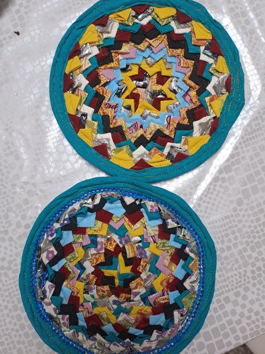 Прихватки, подставки под горячее. Ручная работа