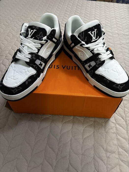 Louis Vuitton LV Trainer Skate Black White
