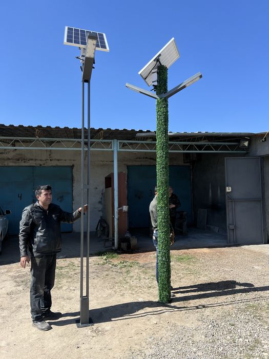 Светильник на солнечной батареи 3м- 50х50W