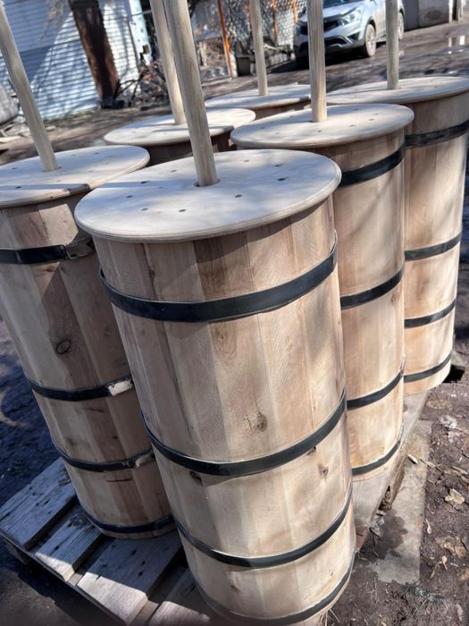 Күбі қайың ағаштан