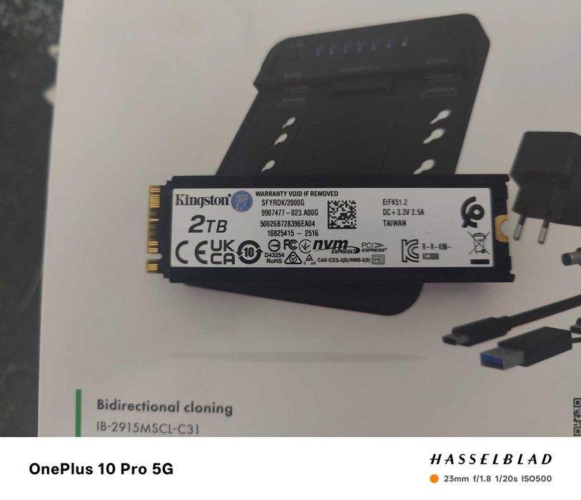 Продавам SSD Kingston FURY Renegade 2TB м.2