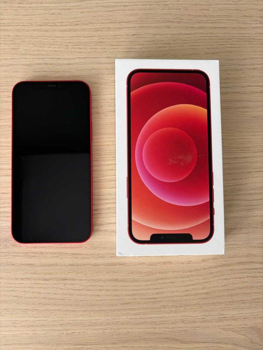 iPhone 12 – 64 GB – Roșu – Liber de rețea – Cutie originală