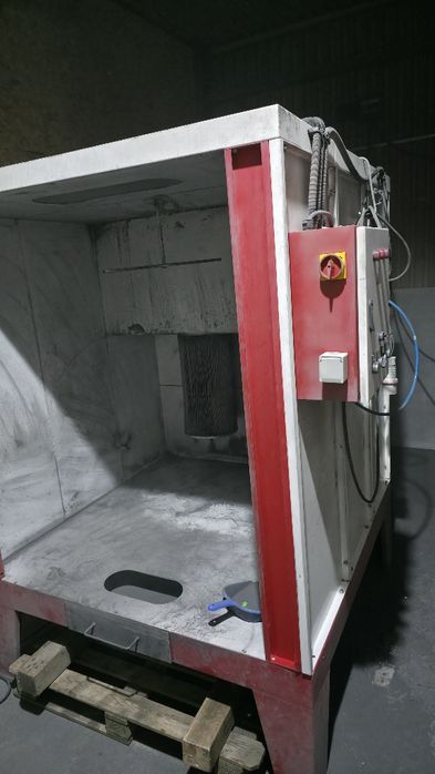 Cabina vopsire electrostatica 2 filtre