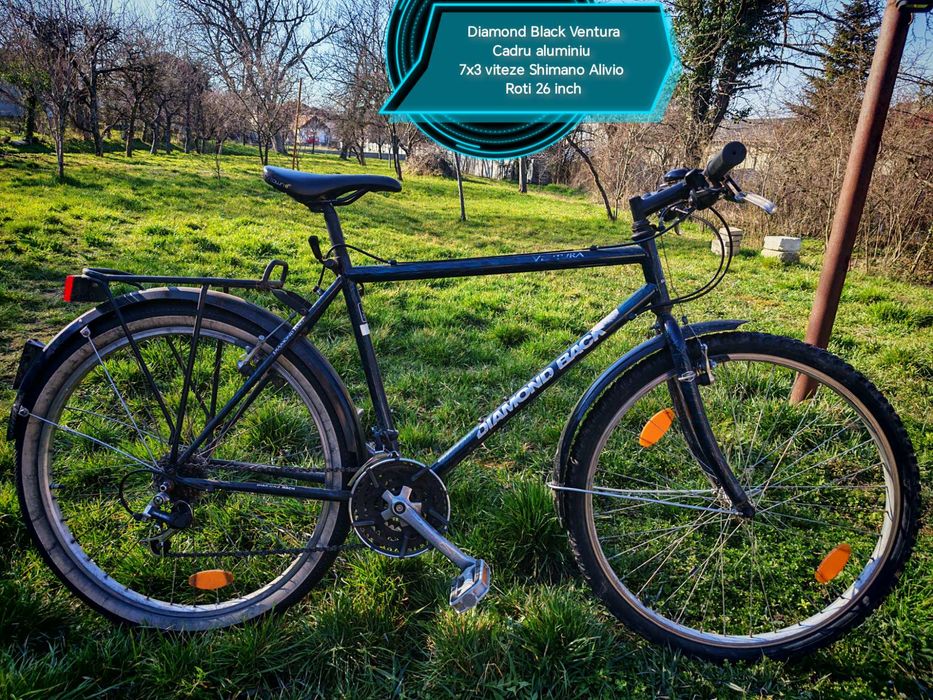 Bicicleta Daimond black roti 26 inch