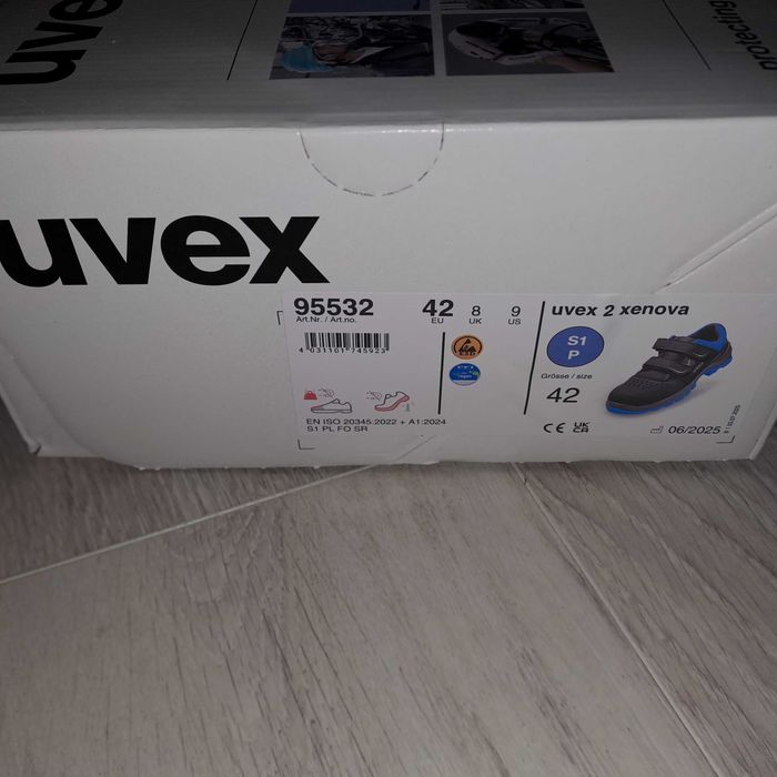 Sandale de protectie uvex 2 xenova S1P (2025)