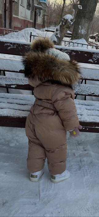 Детский зимний комбинезон