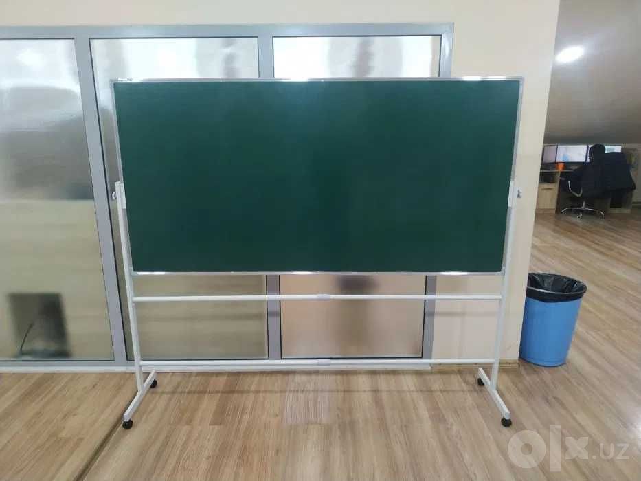 Маркерый-меловой Доска 100х200 Двухсторонный + ношка Оригинал !!!