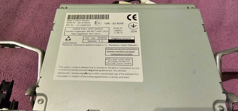 Оригинална мултимедия за Toyota Avensis T27