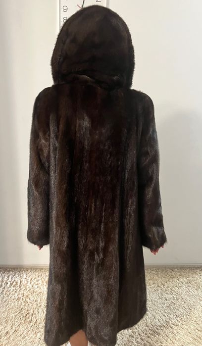 Натуральная норковая шуба
