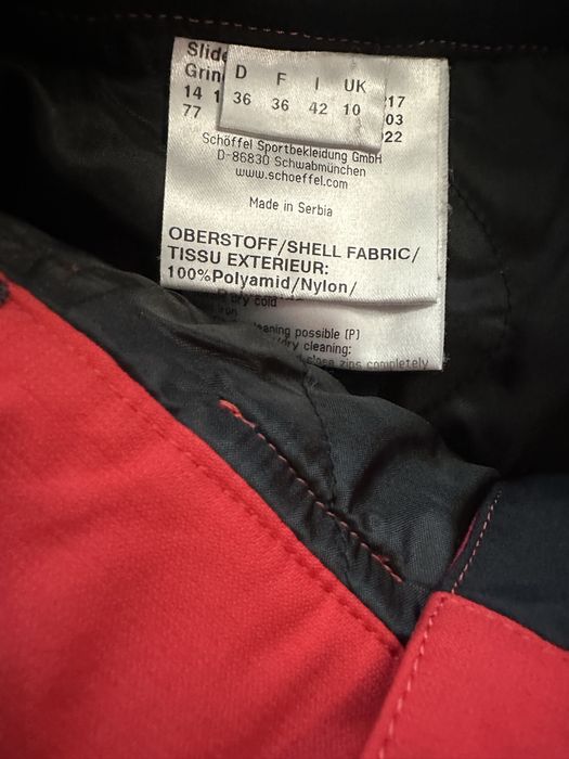 НОВ дамски ски  панталон Schoffel  36