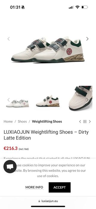 Pantofi haltere - LUXIAOJUN - US 8 - UK 7 - EU 41 - cm 26