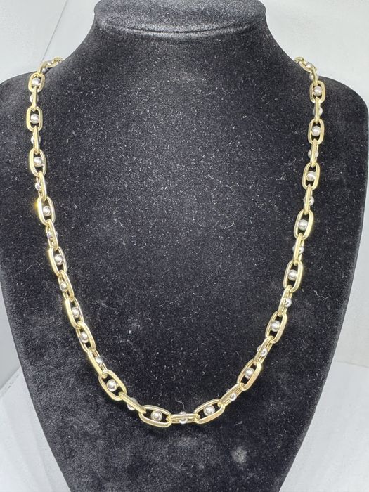 златен дамски синджир 17.09гр 14к 585