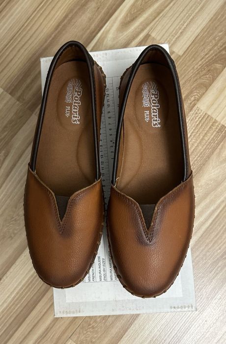 Кожанные женские мокасины Турция .