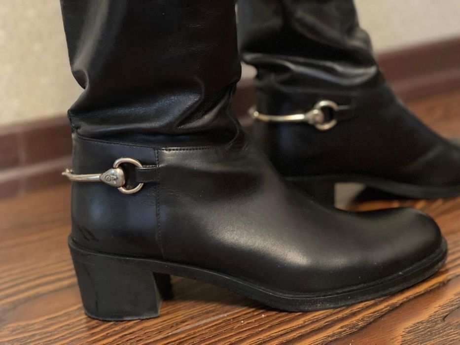 Сапоги кожаные 39 размер