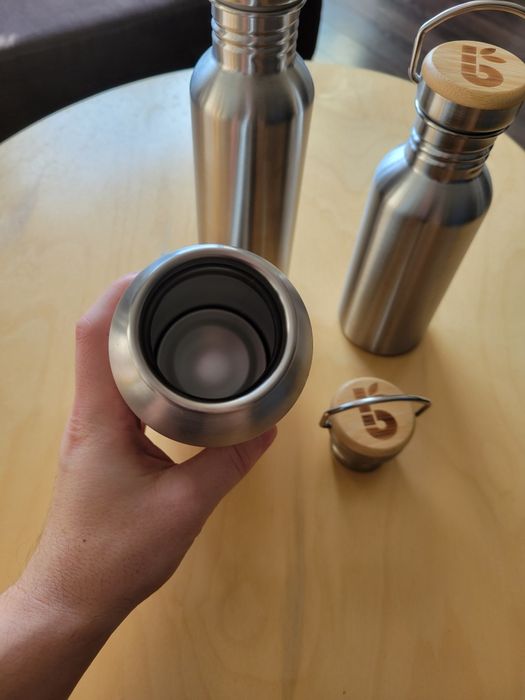 Бутилка за вода - метална - 500мл