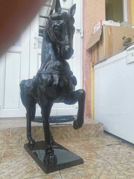 Set statuie de caii decor din bronz