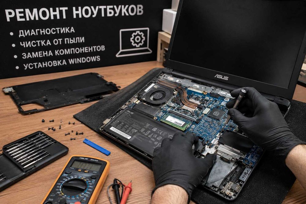 Ремонт ноутбуков и компьютеров