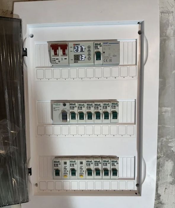 Электрик элеткромонтаж под ключ в Астане