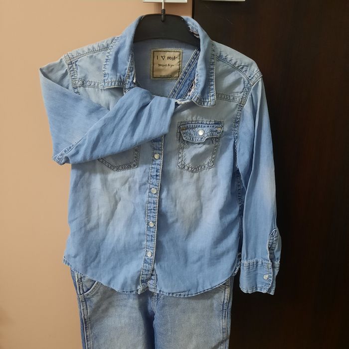 Vind set salopeta și camasa