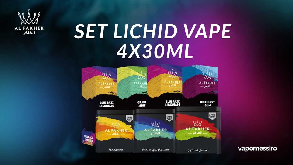 Lichid Al Fakher utilizabil in toate tigarile electronice