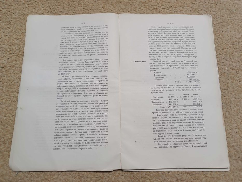 1883 Обзор Тургайской области