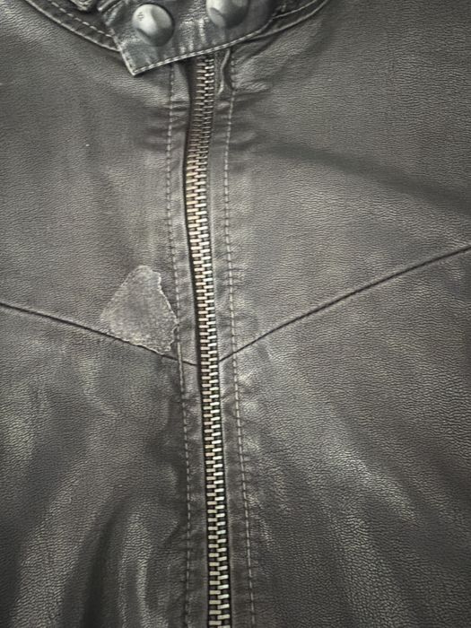 G-star branco leather jacket