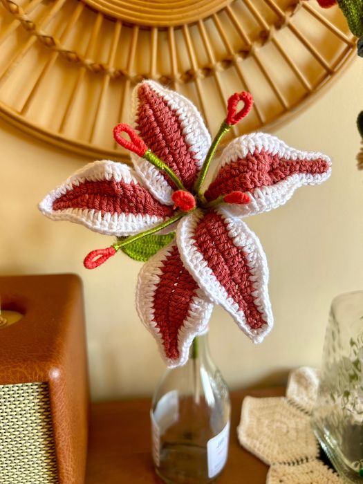 Ръчно Плетени Цветя (Подарък за Дама)