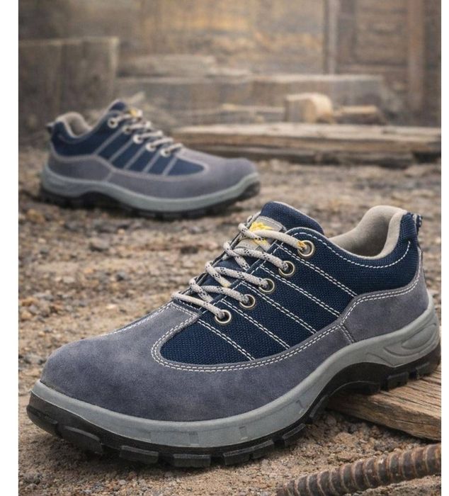 Ботинки летние замшевые