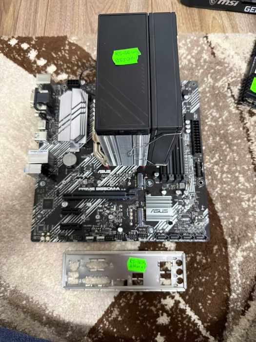 Kit placa baza B550M-A + Ryzen 5 5600g