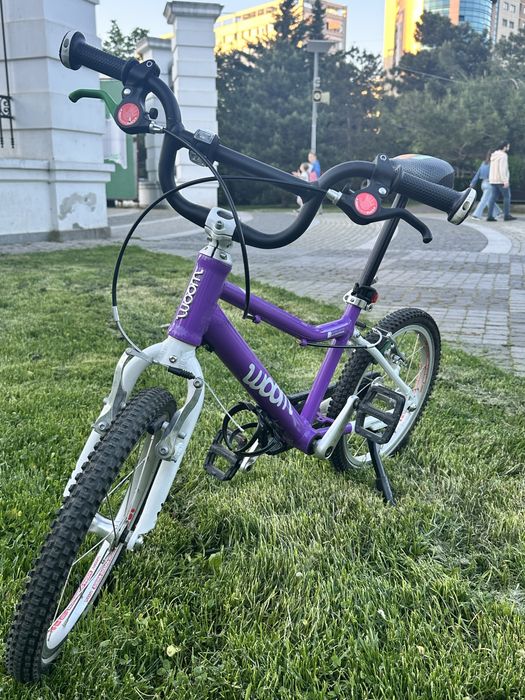Bicicleta pentru copii, Woom 3, mov