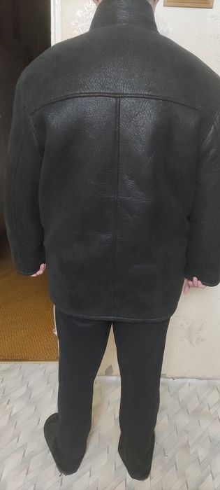 Мужская дублёнка б/у