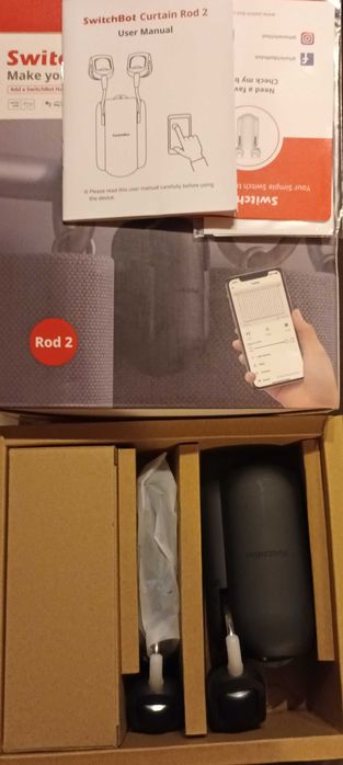 SwitchBot Curtain Rod2 Smart  иновативно автоматизиране на завеси