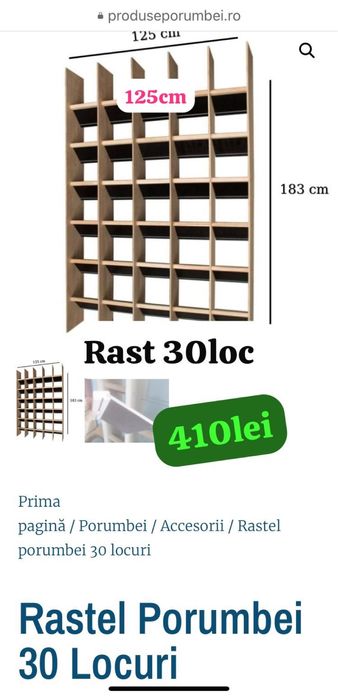 Rastel 30 locuri