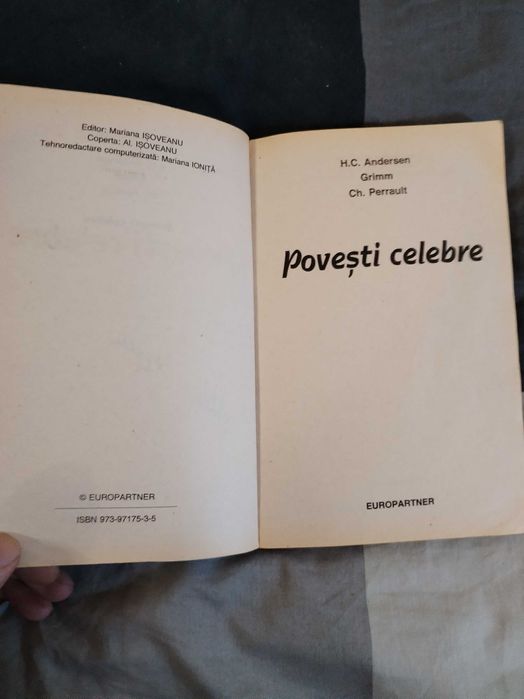 Povesti Celebre - Andersen, Perrault, Grimm