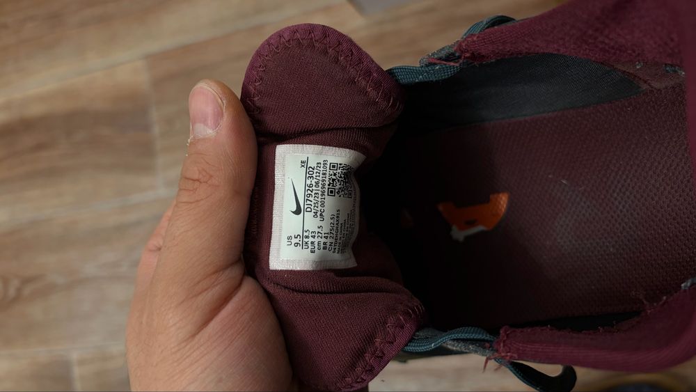 Кроссовки беговые трейл Nike Goretex