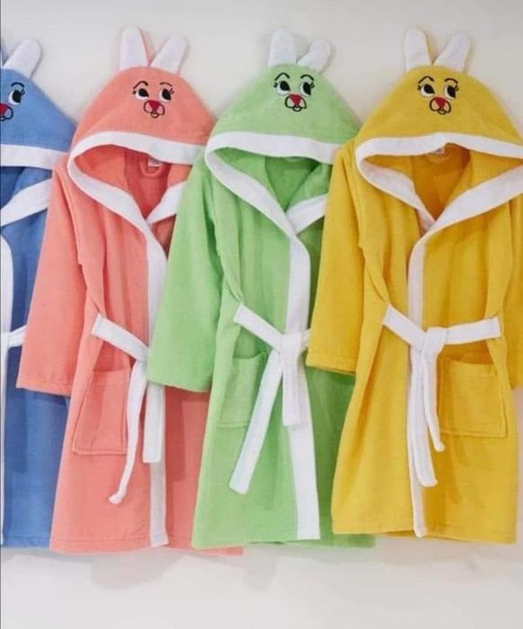 Детски халати за баня-ПОСЛЕДНИ, малки размери