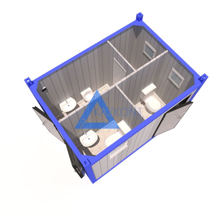 Контейнер Туалет 3,0х2,4м Санузел